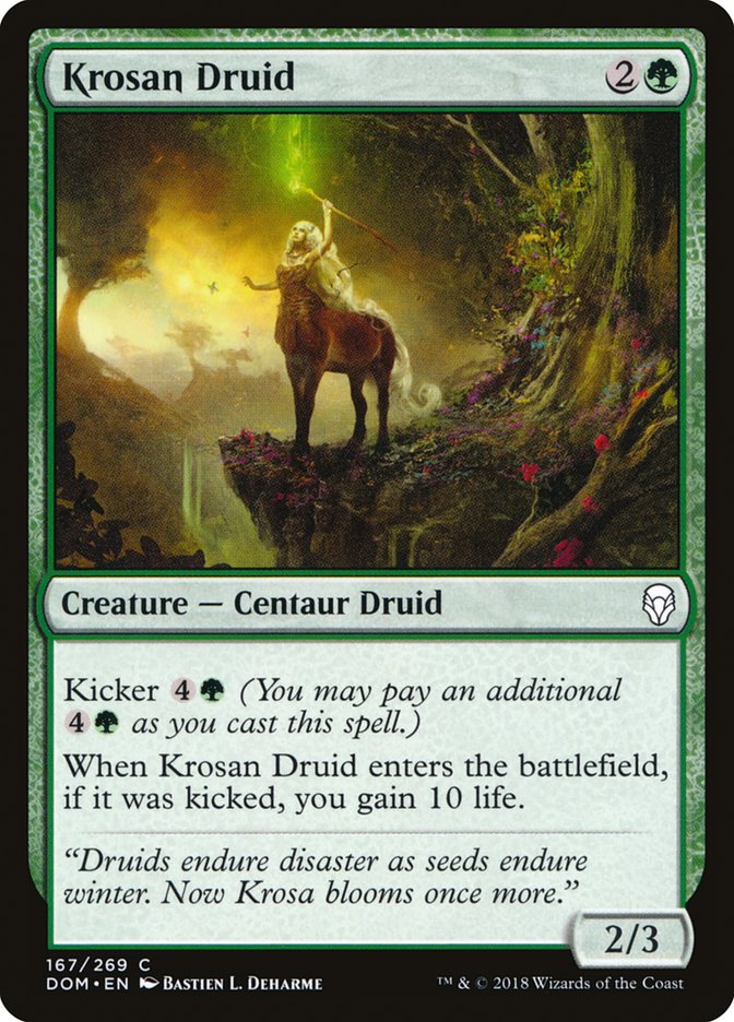 Dominaria #167 Krosan Druid