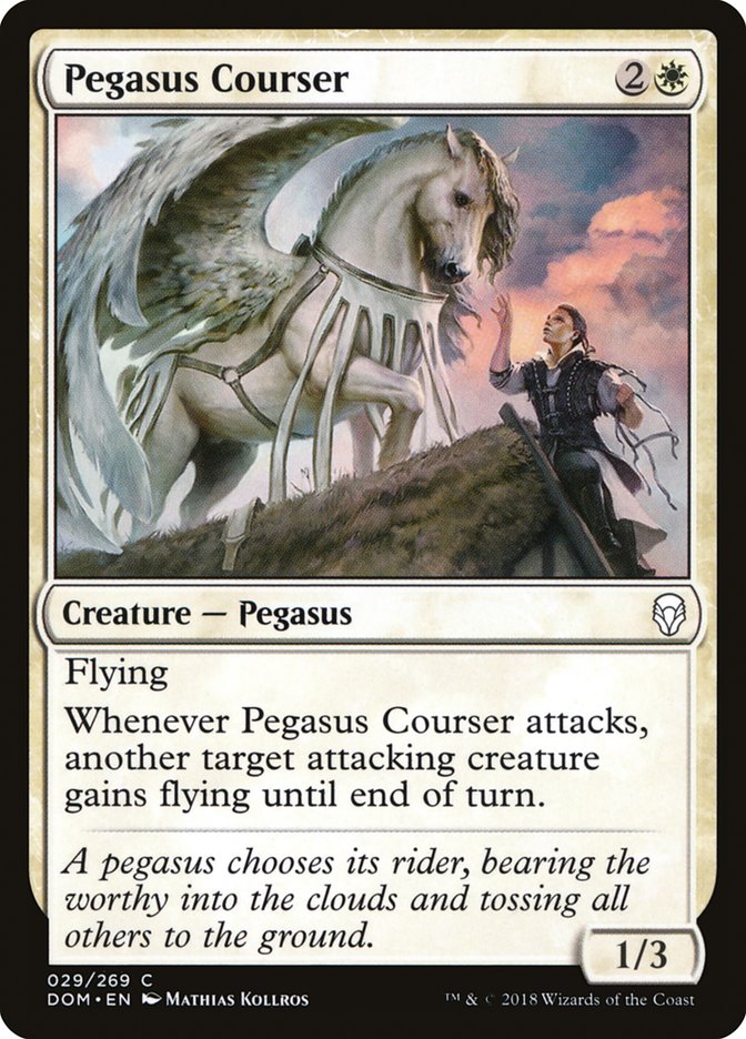 Dominaria #29 Pegasus Courser