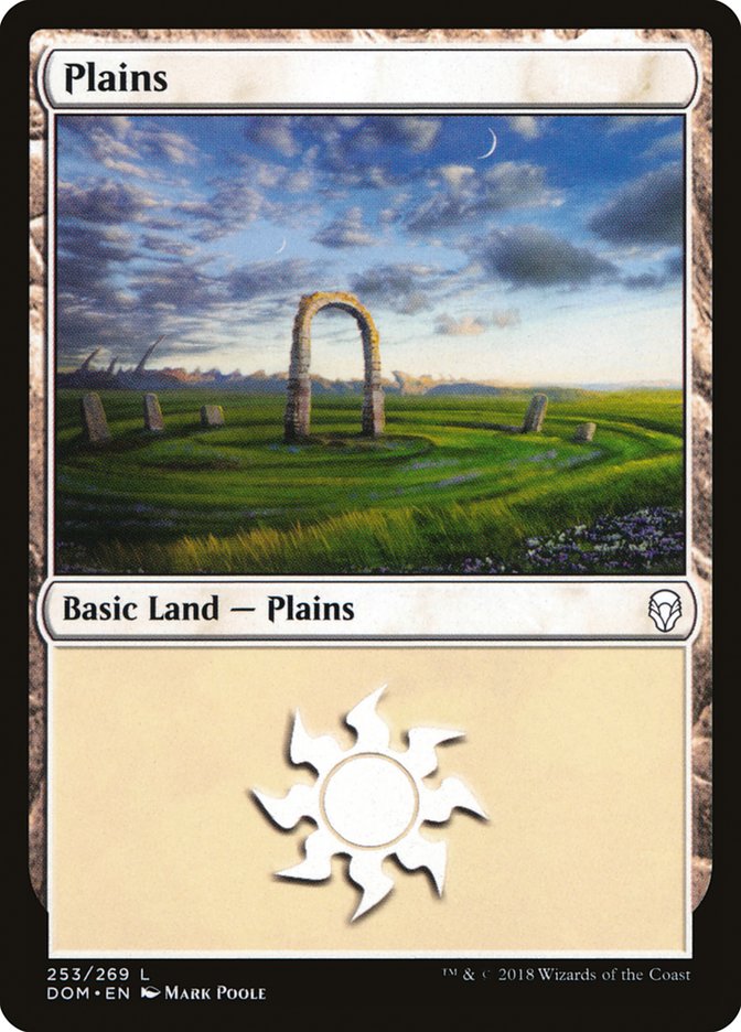 Dominaria #253 Plains (253)