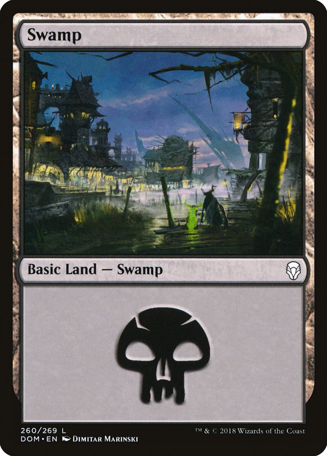Dominaria #260 Swamp (260)