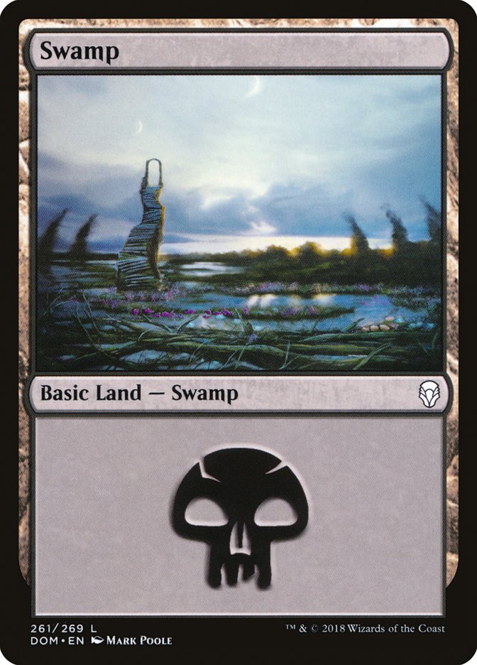 Dominaria #261 Swamp (261)