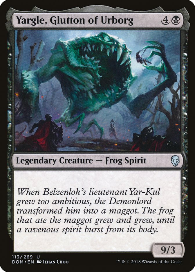Dominaria #113 Yargle, Glutton of Urborg