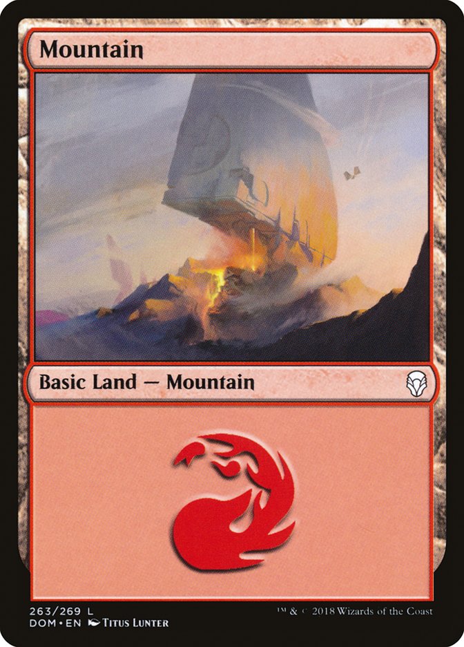 Dominaria #263 Mountain (263)