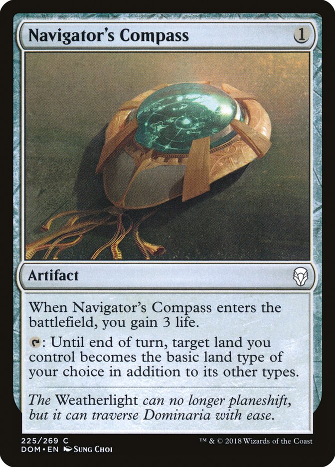 Dominaria #225 Navigator's Compass