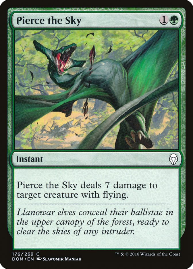 Dominaria #176 Pierce the Sky