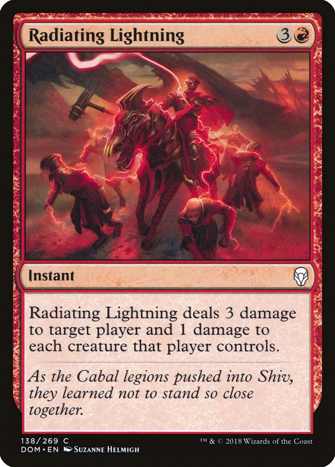 Dominaria #138 Radiating Lightning