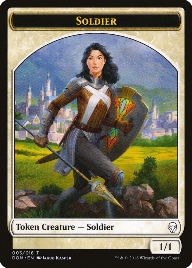 Dominaria #3 Soldier Token