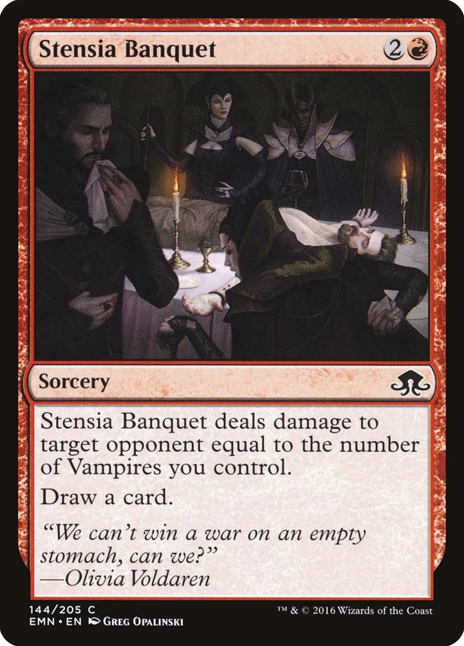 Eldritch Moon #144 Stensia Banquet