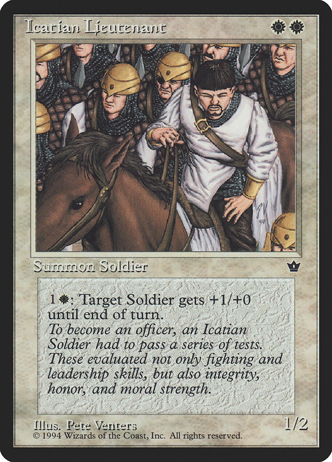 Fallen Empires Icatian Lieutenant