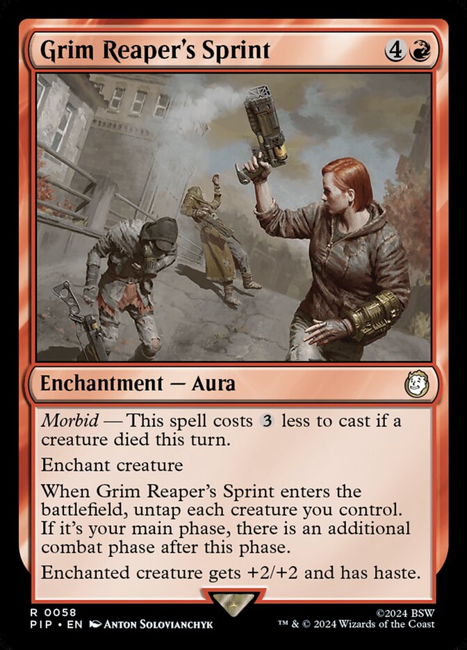 Universes Beyond: Fallout #58 Grim Reaper's Sprint