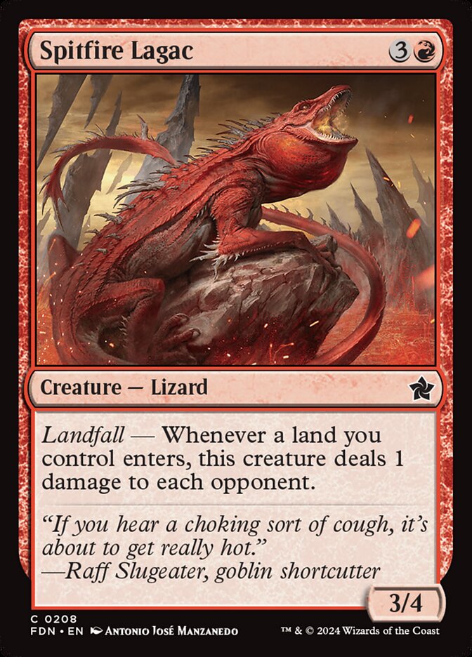 Foundations #208 Spitfire Lagac