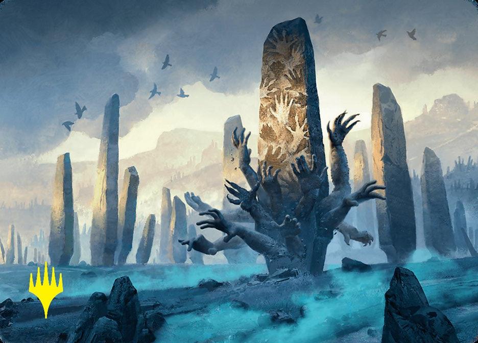 Art Series: Foundations #19 Soulstone Sanctuary Art Card (19/54) (Gold-Stamped Signature)