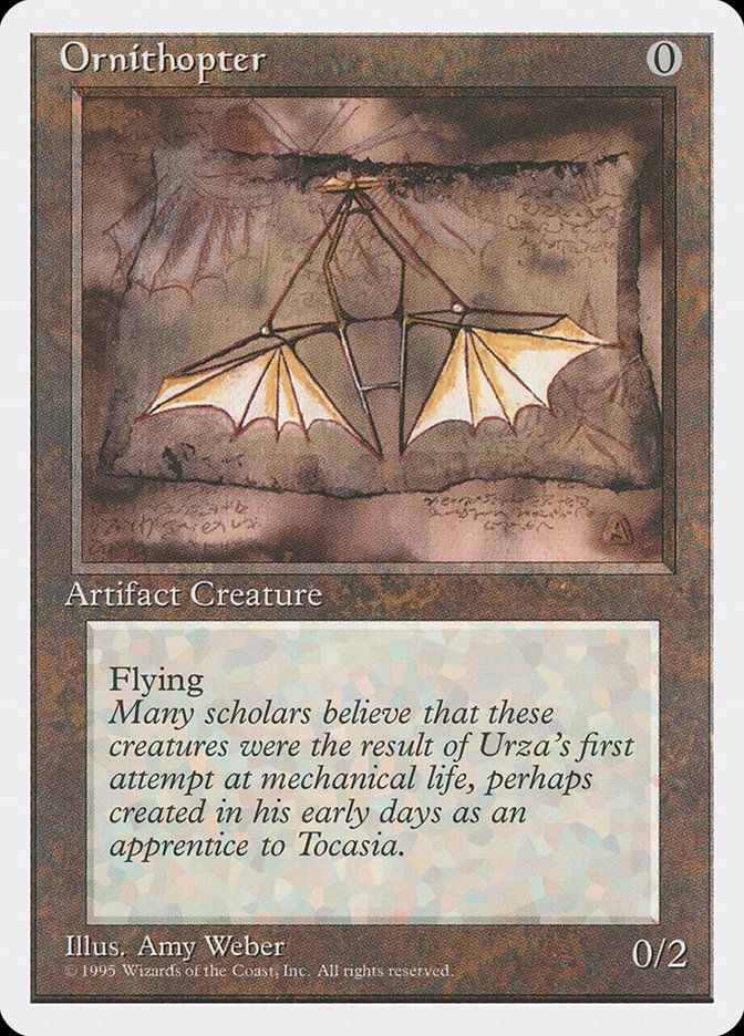 Fourth Edition Ornithopter