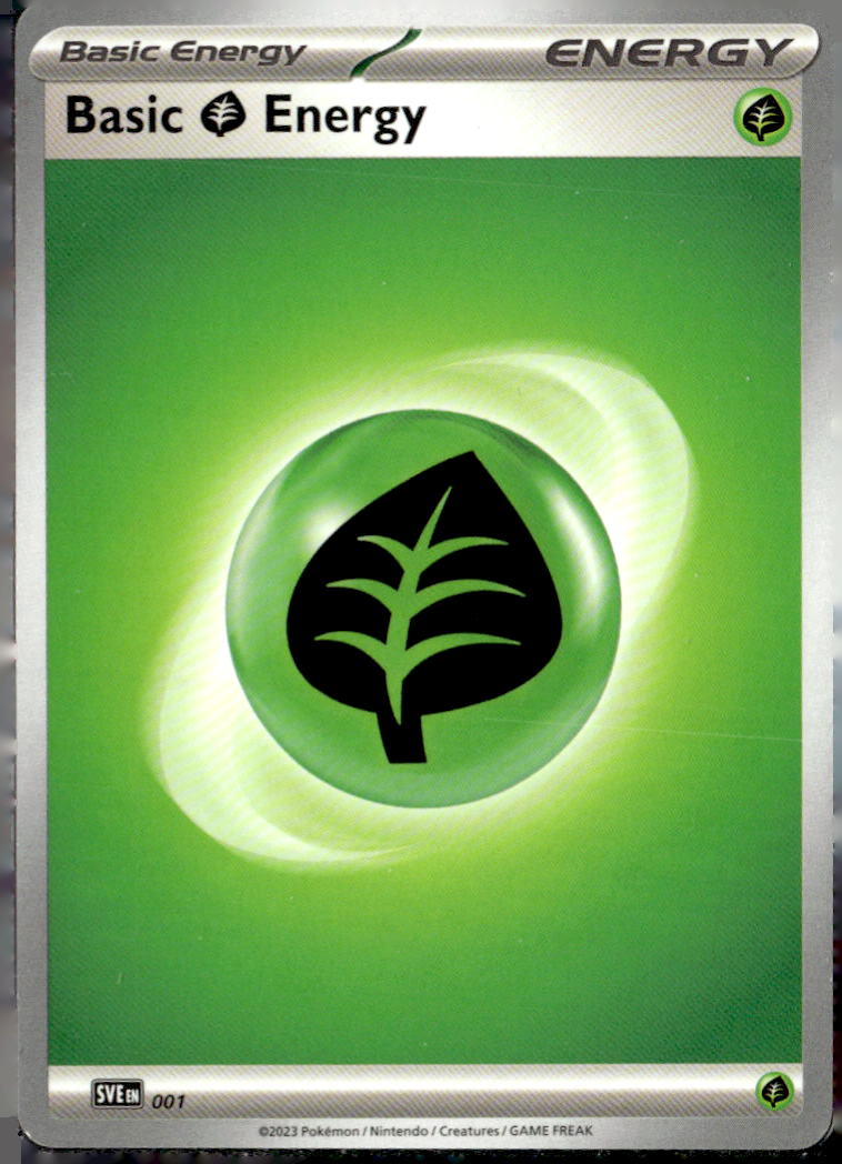 SVE: Scarlet & Violet Energies #001 Basic Grass Energy