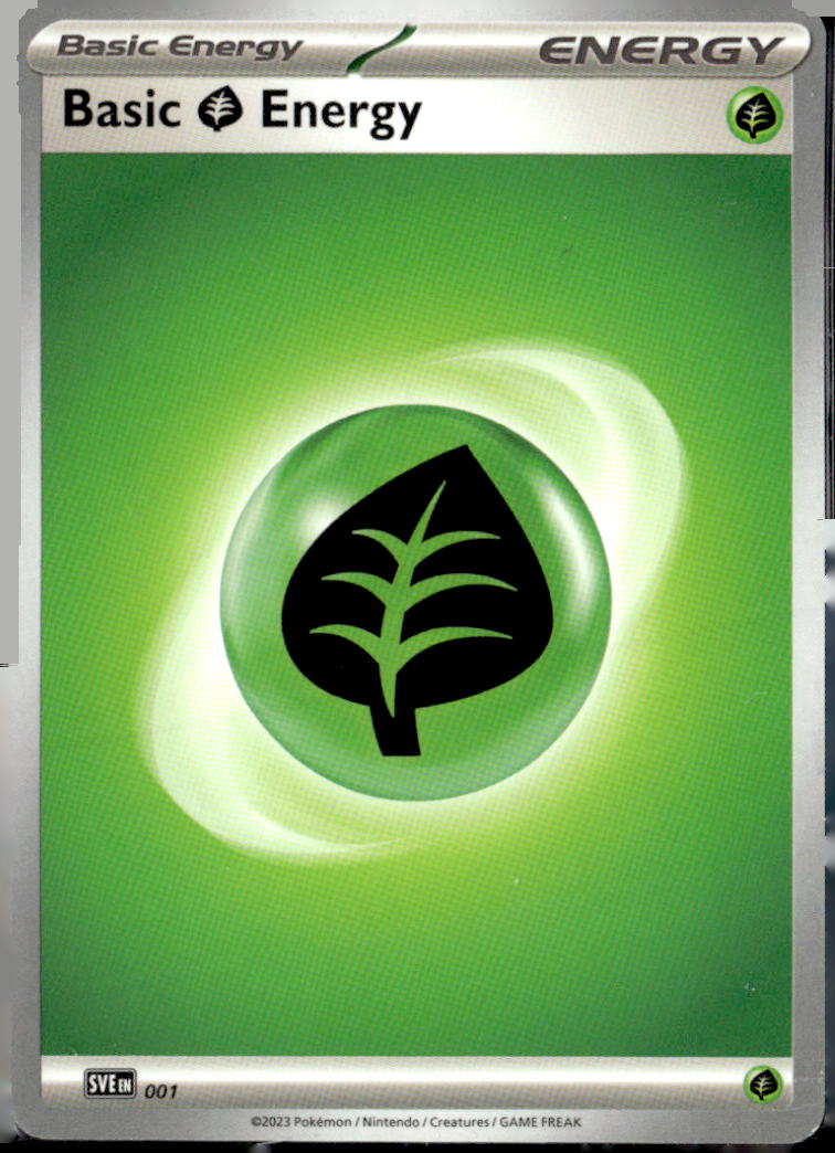 SVE: Scarlet & Violet Energies #001 Basic Grass Energy