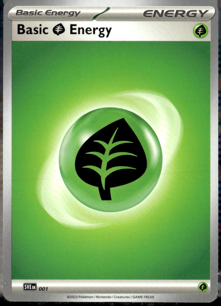 SVE: Scarlet & Violet Energies #001 Basic Grass Energy