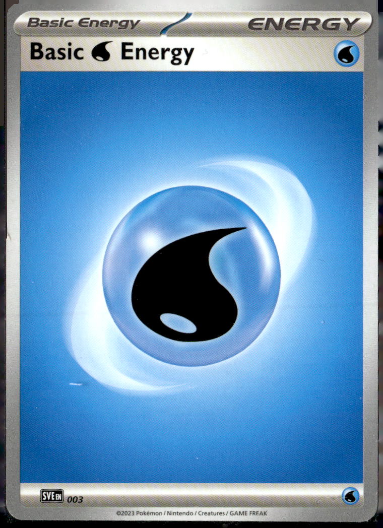 SVE: Scarlet & Violet Energies #003 Basic Water Energy