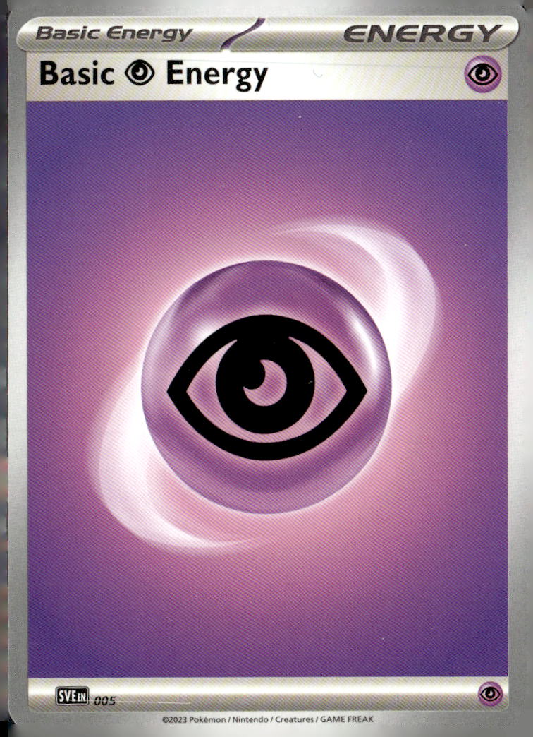 SVE: Scarlet & Violet Energies #005 Basic Psychic Energy