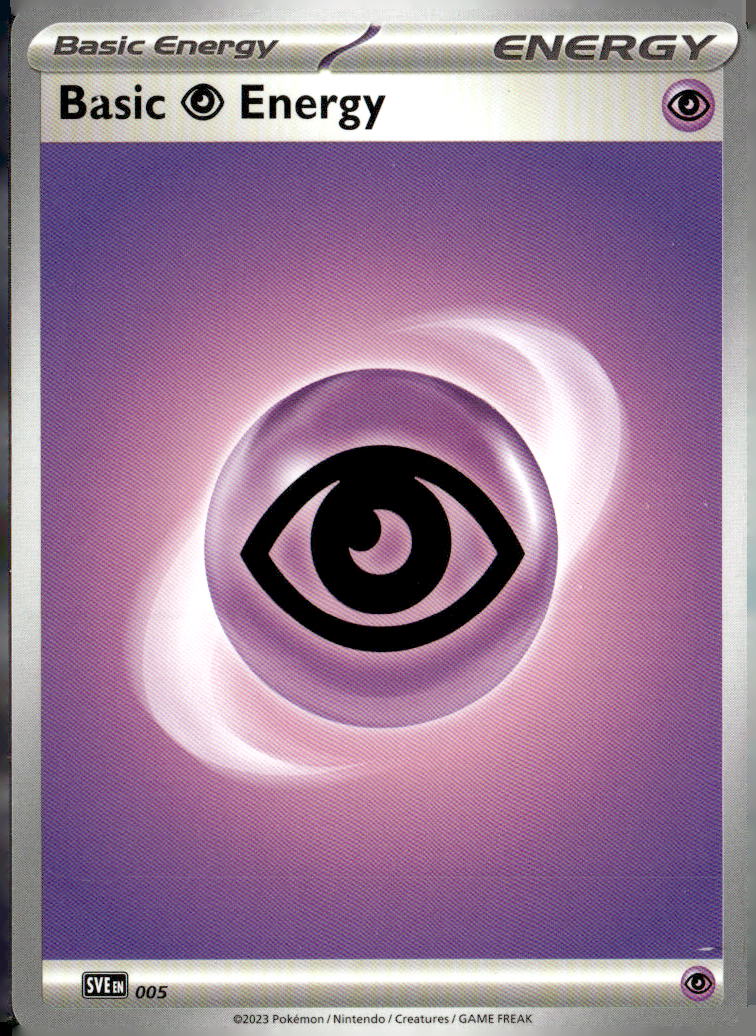 SVE: Scarlet & Violet Energies #005 Basic Psychic Energy