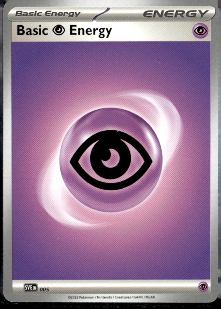 SVE: Scarlet & Violet Energies #005 Basic Psychic Energy