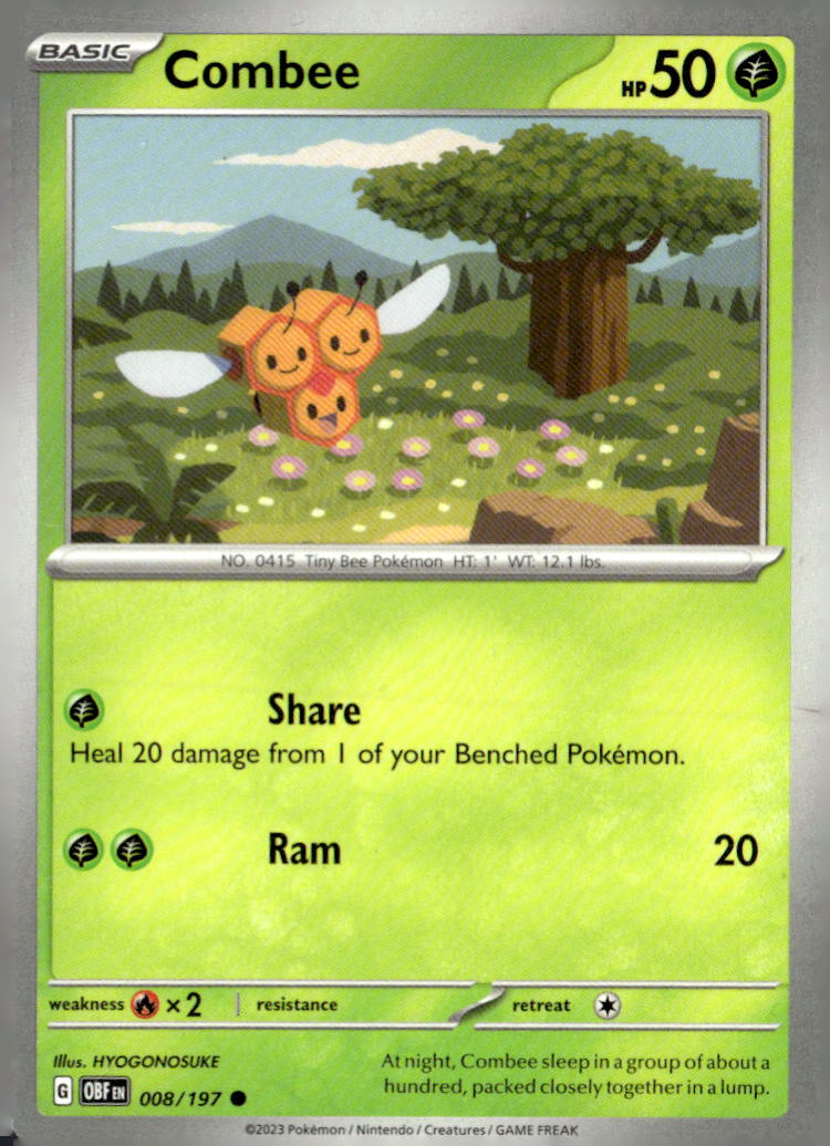 SV03: Obsidian Flames #008/197 Combee