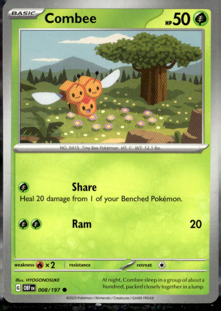 SV03: Obsidian Flames #008/197 Combee