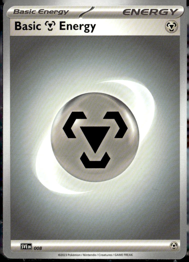 SVE: Scarlet & Violet Energies #008 Basic Metal Energy