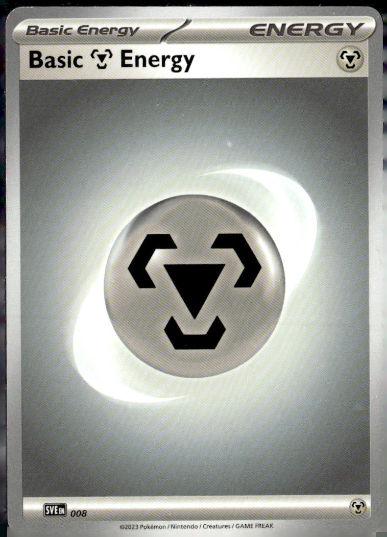 SVE: Scarlet & Violet Energies #008 Basic Metal Energy
