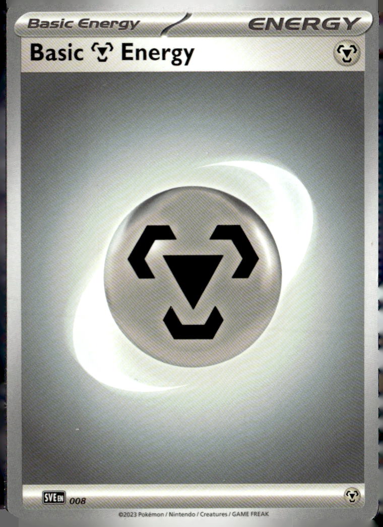 SVE: Scarlet & Violet Energies #008 Basic Metal Energy