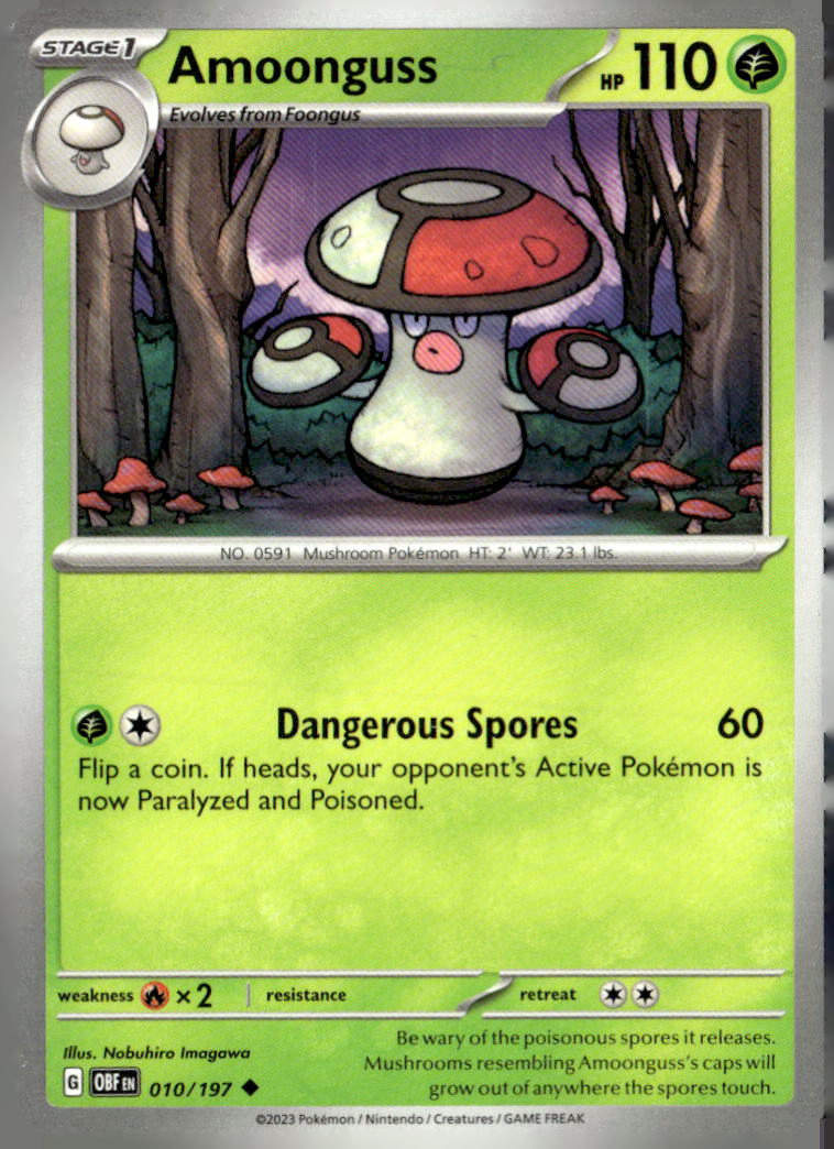 SV03: Obsidian Flames #010/197 Amoonguss