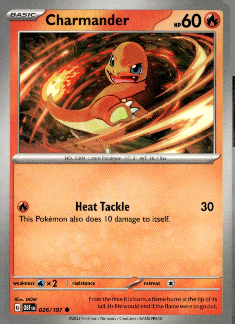 SV03: Obsidian Flames #026/197 Charmander