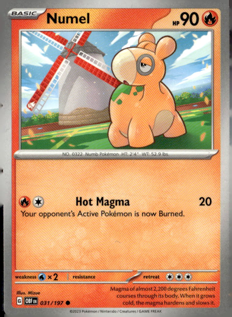 SV03: Obsidian Flames #031/197 Numel