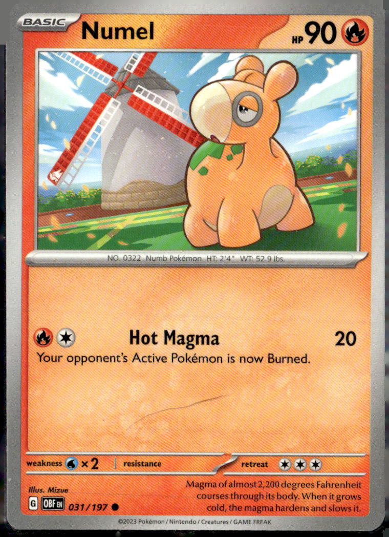 SV03: Obsidian Flames #031/197 Numel