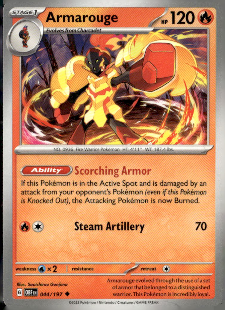 SV03: Obsidian Flames #044/197 Armarouge