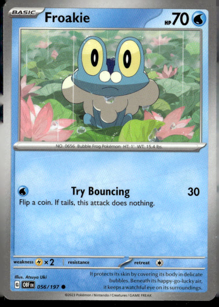 SV03: Obsidian Flames #056/197 Froakie