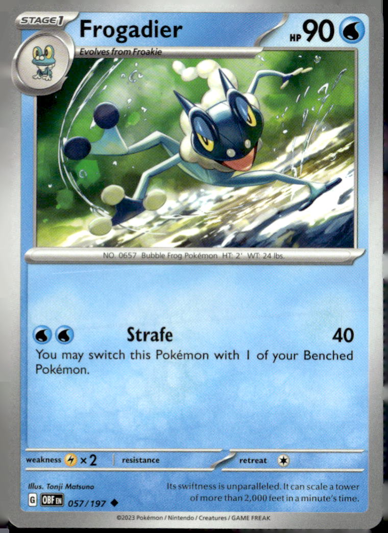SV03: Obsidian Flames #057/197 Frogadier