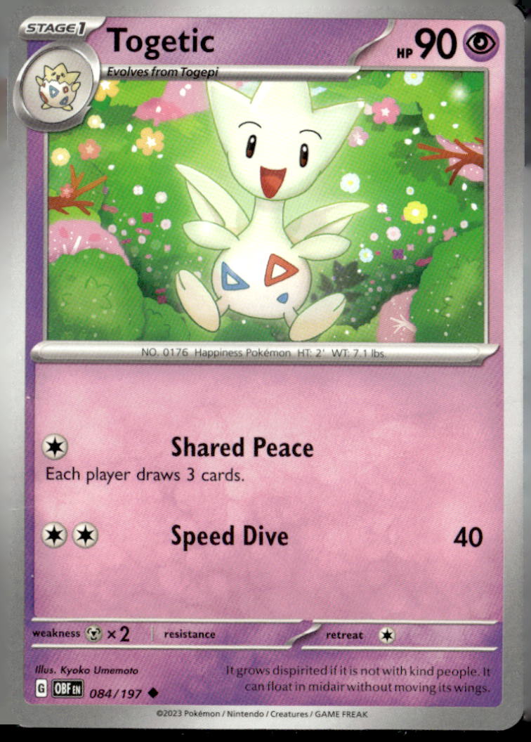 SV03: Obsidian Flames #084/197 Togetic