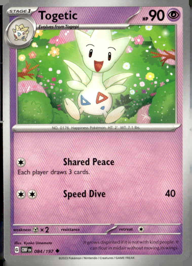 SV03: Obsidian Flames #084/197 Togetic