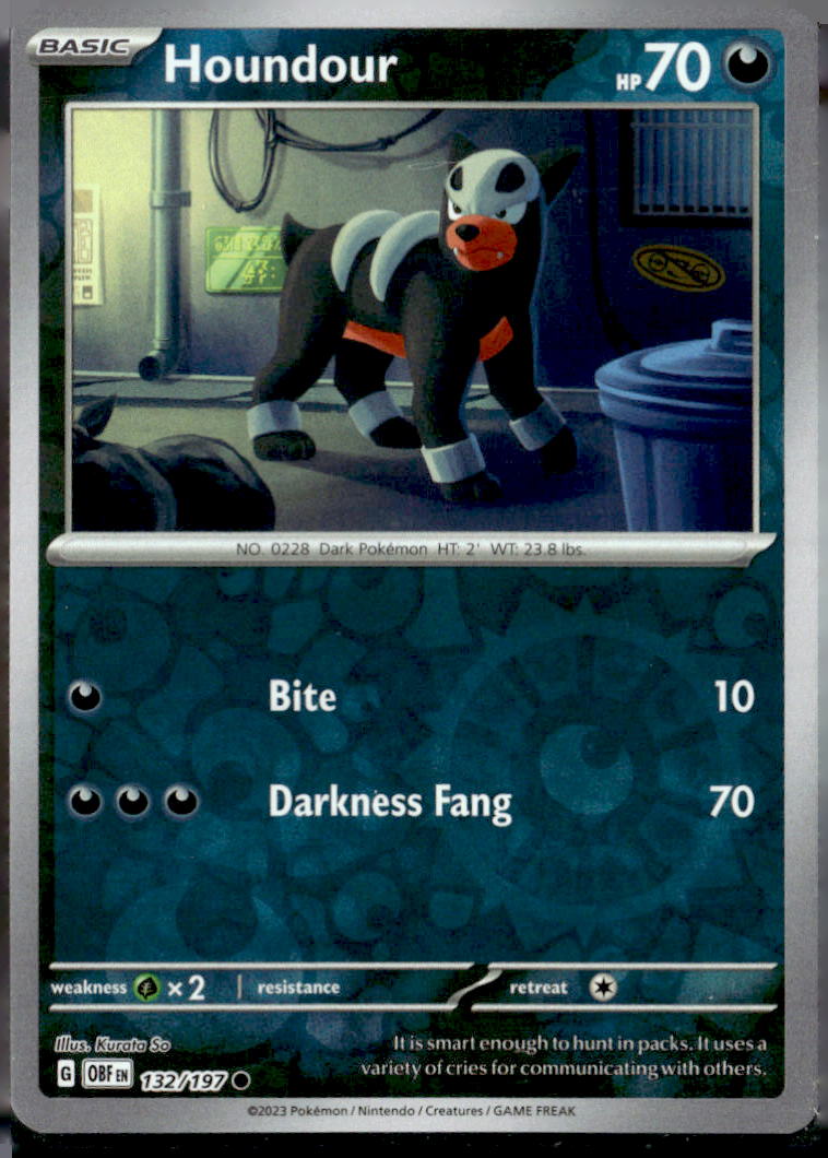 SV03: Obsidian Flames #132/197 Houndour