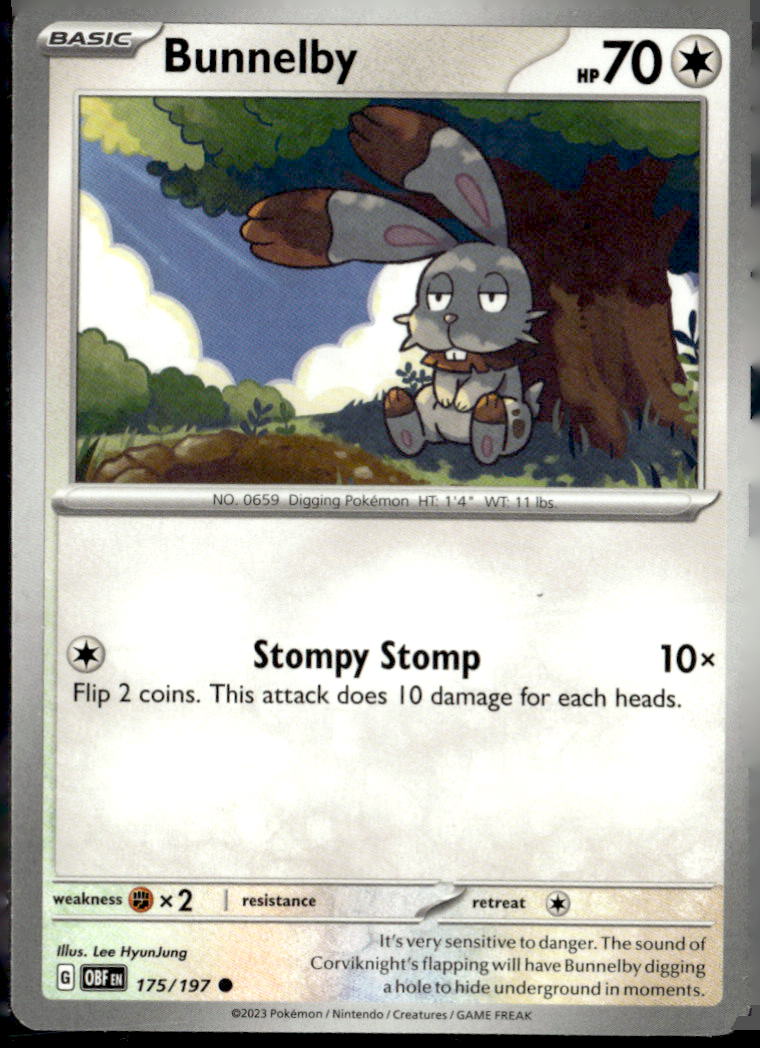 SV03: Obsidian Flames #175/197 Bunnelby