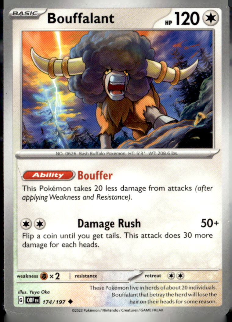 SV03: Obsidian Flames #174/197 Bouffalant