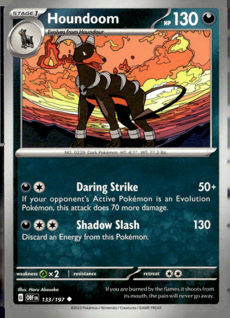 SV03: Obsidian Flames #133/197 Houndoom