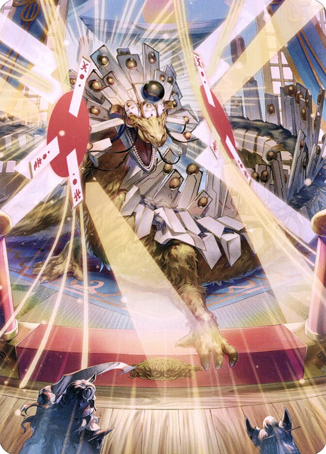 Art Series: Kamigawa: Neon Dynasty #75 Spirit-Sister's Call Art Card