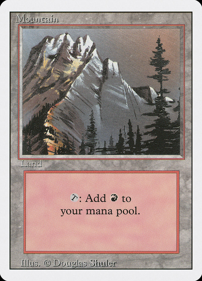 Revised Edition #290 Mountain (A)