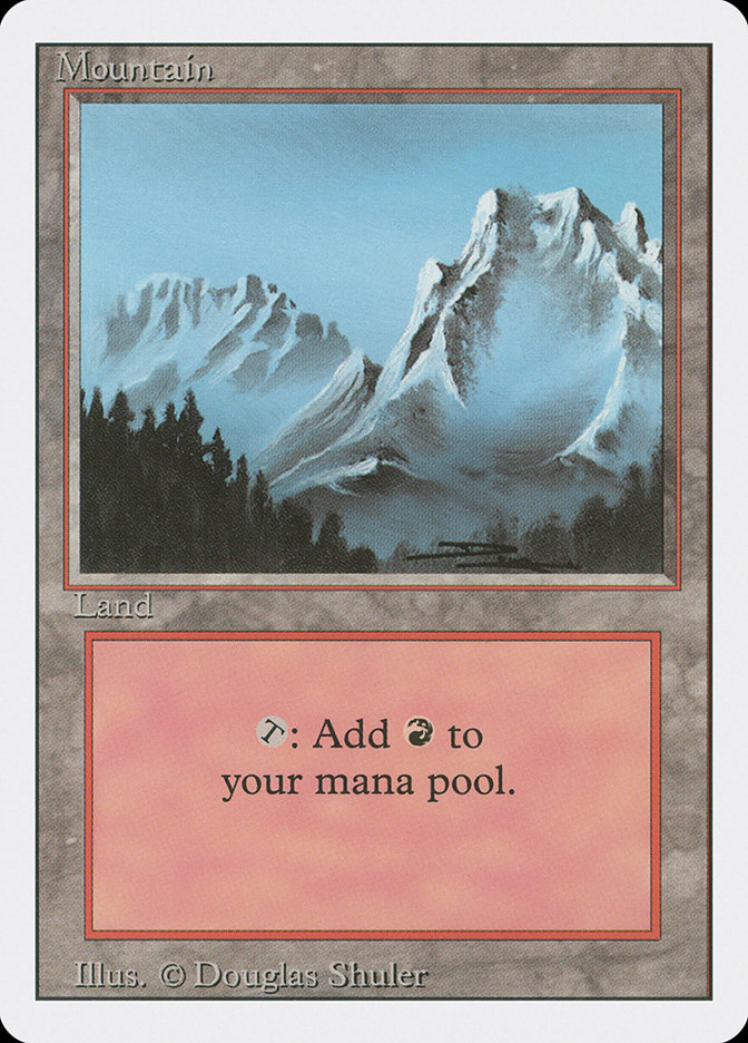 Revised Edition #291 Mountain (B)