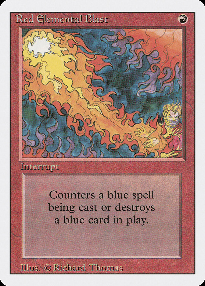 Revised Edition Red Elemental Blast