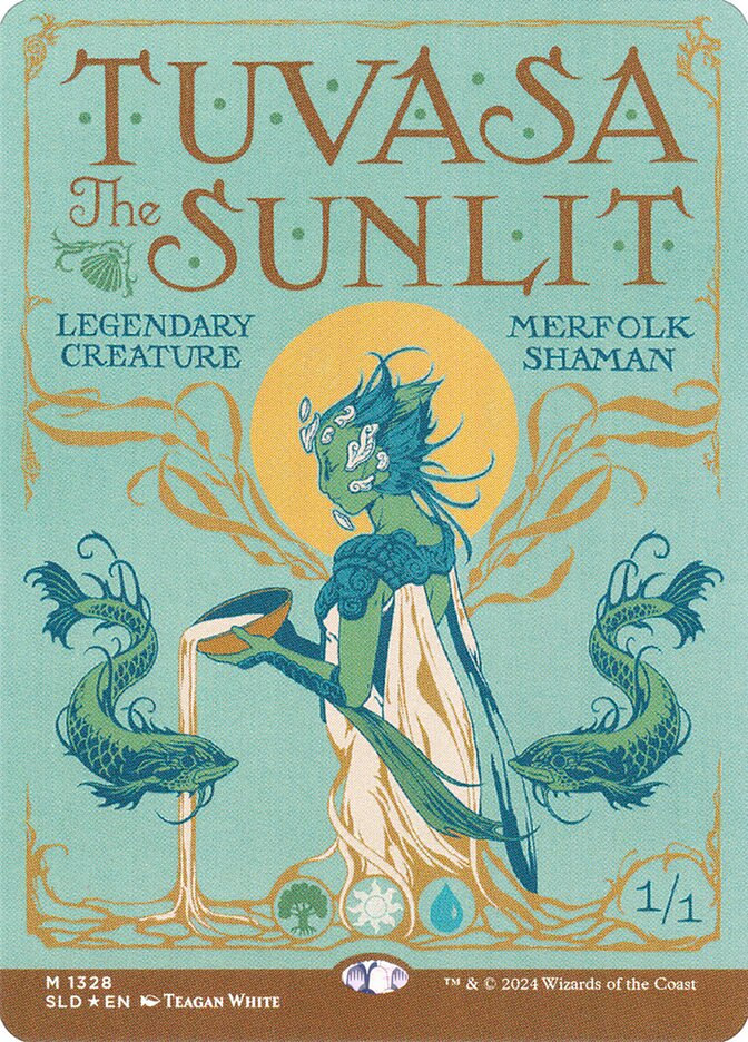 Secret Lair Drop Series #1 #1369 Tuvasa the Sunlit foil foil