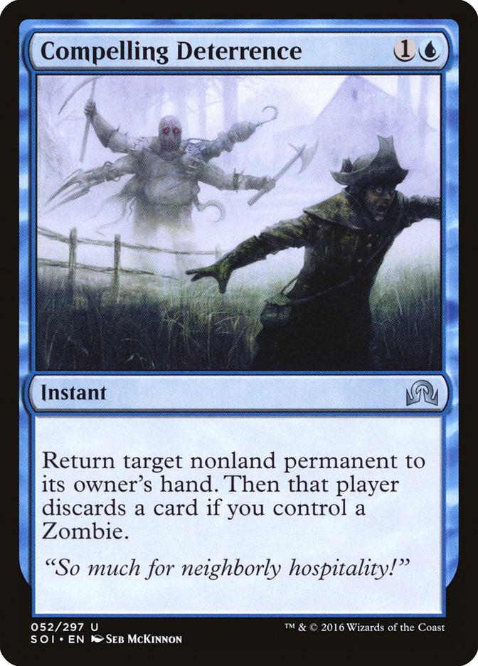 Shadows over Innistrad #52 Compelling Deterrence