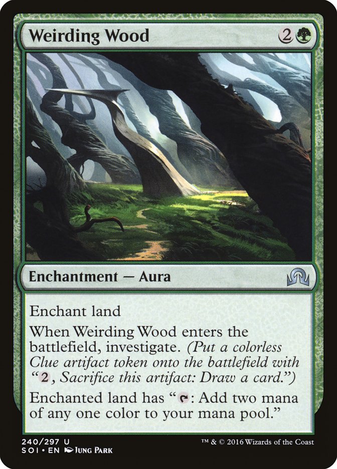 Shadows over Innistrad #240 Weirding Wood