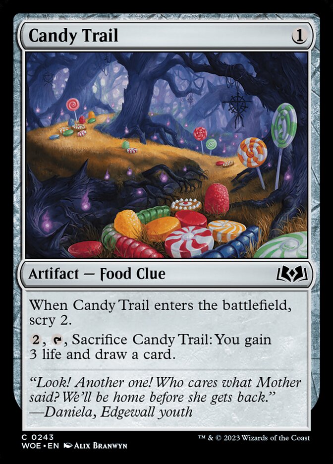 Wilds of Eldraine #243 Candy Trail